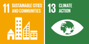 11. SUSTAINABLE CITIES AND COMMUNITIES, 13. CLIMATE ACTION