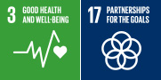 3. GOOD HEALTH AND WELL-BEING, 17. PARTNERSHIPS FOR THE GOALS
