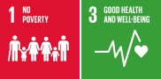 1. NO POVERTY, 3. GOOD HEALTH AND WELL-BEING, 12. RESPONSIBLE CONSUMPTION AND PRODUCTION